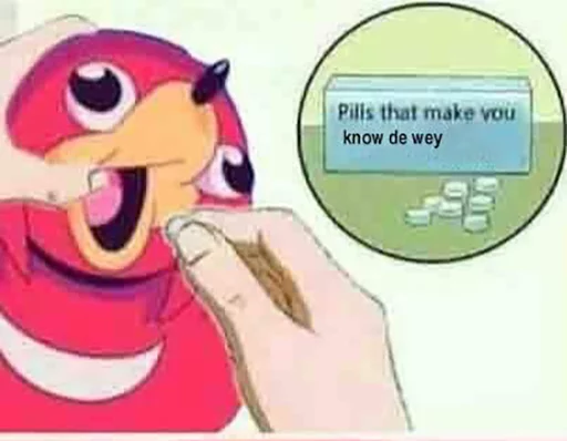 💊 Стикер «Ugandan Knuckles» для Telegram