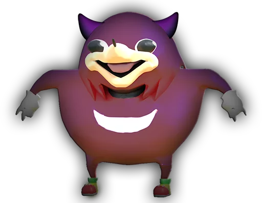 😈 Стикер «Ugandan Knuckles» для Telegram