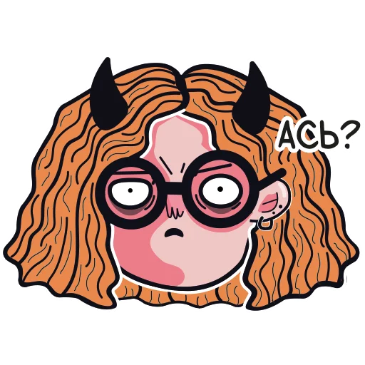 🤔 Стикер «OLЬGA» для Telegram
