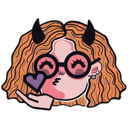 😘 Стикер «OLЬGA» для Telegram