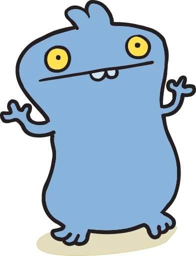 😳 Стикер «Ugly Dolls» для Telegram