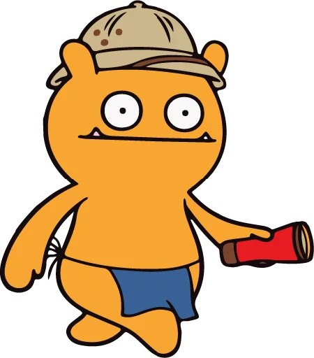 🔦 Стикер «Ugly Dolls» для Telegram