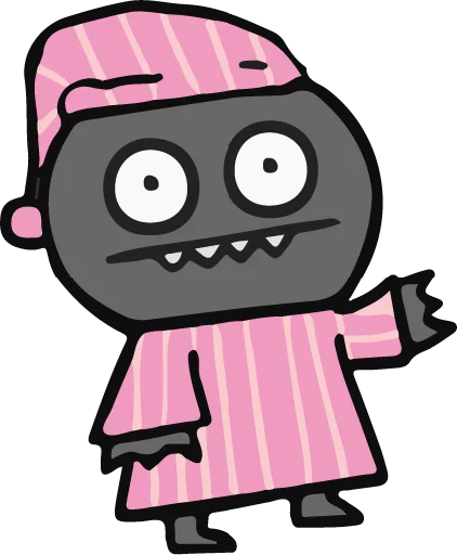 😴 Стикер «Ugly Dolls» для Telegram