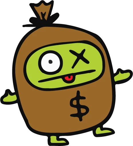 💰 Стикер «Ugly Dolls» для Telegram