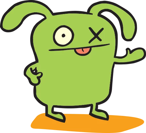 🖖 Стикер «Ugly Dolls» для Telegram