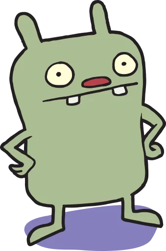 😎 Стикер «Ugly Dolls» для Telegram