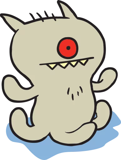 💪 Стикер «Ugly Dolls» для Telegram