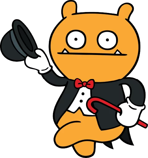 🎩 Стикер «Ugly Dolls» для Telegram