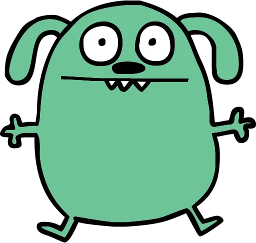 😬 Стикер «Ugly Dolls» для Telegram