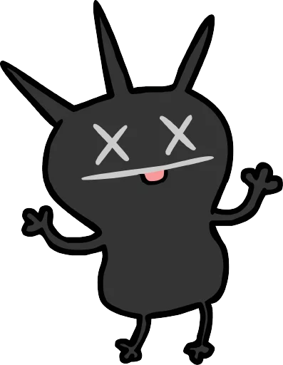 😖 Стикер «Ugly Dolls» для Telegram