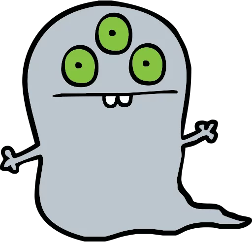😶 Стикер «Ugly Dolls» для Telegram
