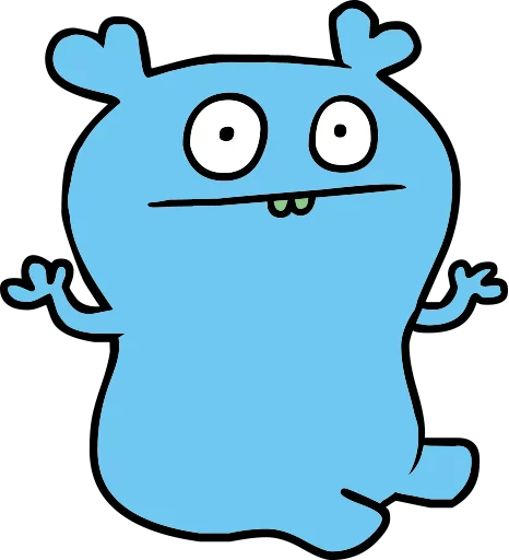 🙆 Стикер «Ugly Dolls» для Telegram