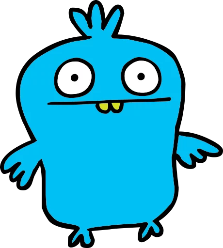 😦 Стикер «Ugly Dolls» для Telegram