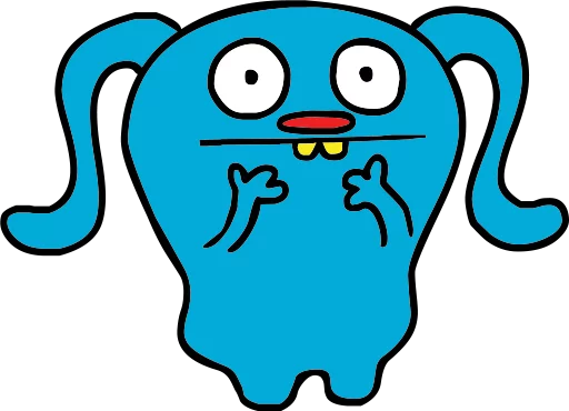 😰 Стикер «Ugly Dolls» для Telegram