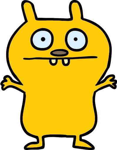 🙋 Стикер «Ugly Dolls» для Telegram