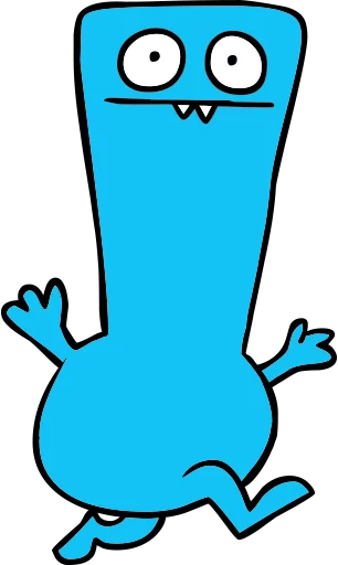 🐛 Стикер «Ugly Dolls» для Telegram