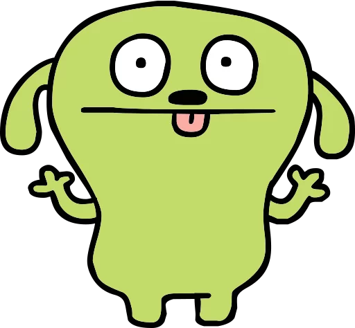 😛 Стикер «Ugly Dolls» для Telegram