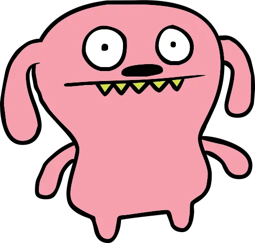 🙃 Стикер «Ugly Dolls» для Telegram