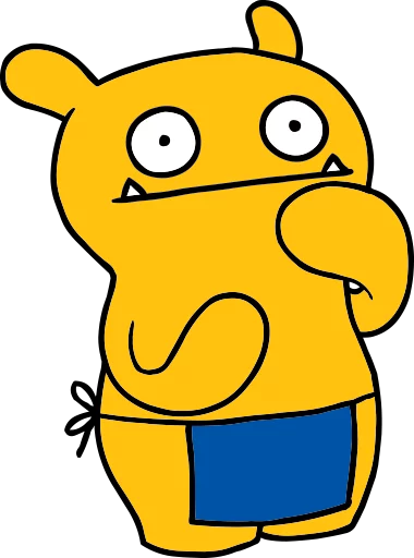 😁 Стикер «Ugly Dolls» для Telegram