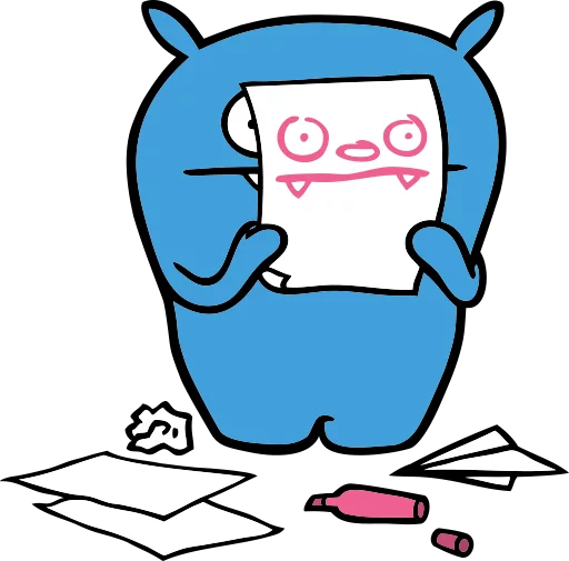 💩 Стикер «Ugly Dolls» для Telegram
