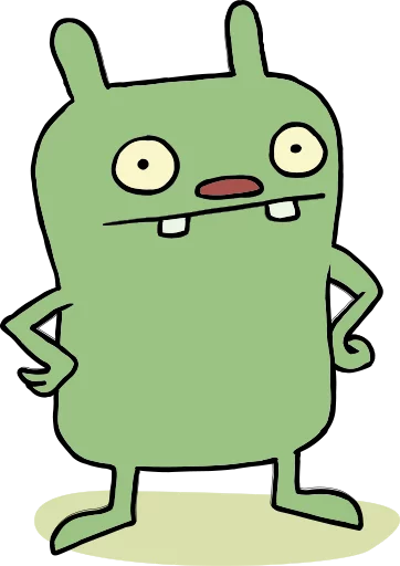👿 Стикер «Ugly Dolls» для Telegram