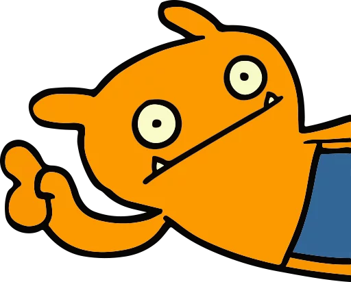 👈 Стикер «Ugly Dolls» для Telegram