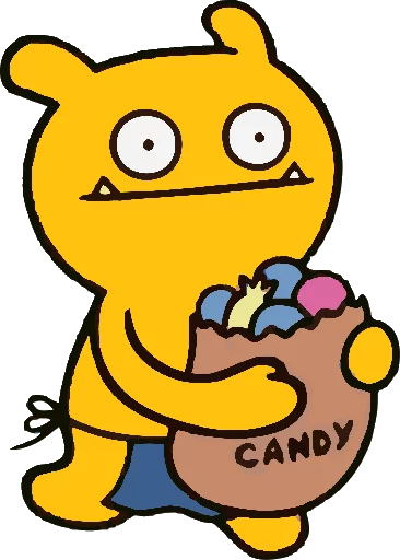 🍭 Стикер «Ugly Dolls» для Telegram