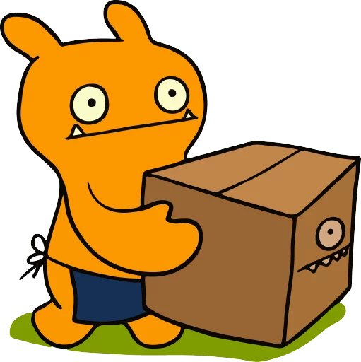 🏋 Стикер «Ugly Dolls» для Telegram
