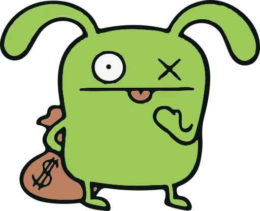 💰 Стикер «Ugly Dolls» для Telegram