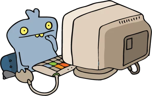 💻 Стикер «Ugly Dolls» для Telegram