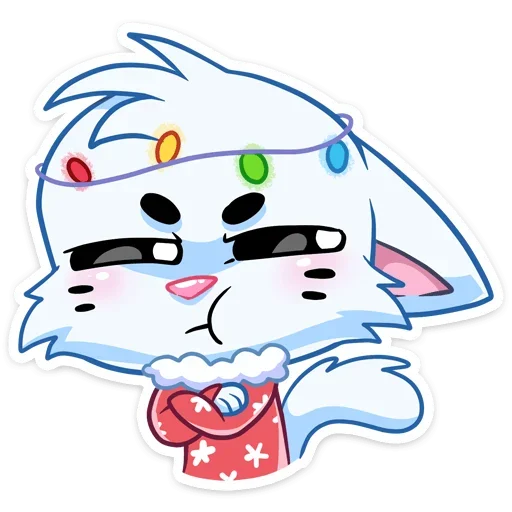 😝 Стикер «Новогодний Бисквит» для Telegram