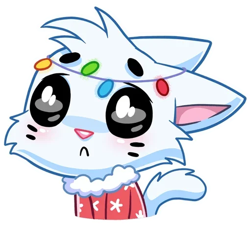 🥺 Стикер «Новогодний Бисквит» для Telegram