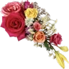 Стикер 16 💐 Набор эмоджи с букетами цветов