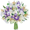 Стикер 10 💐 Набор эмоджи с букетами цветов
