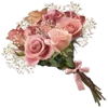 Стикер 25 💐 Набор эмоджи с букетами цветов