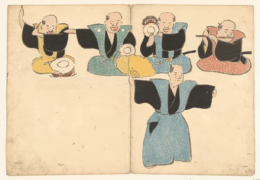 🕺 Стикер «Ukiyo-e» для Telegram