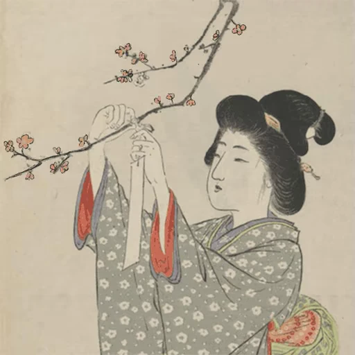 🌸 Стикер «Ukiyo-e» для Telegram