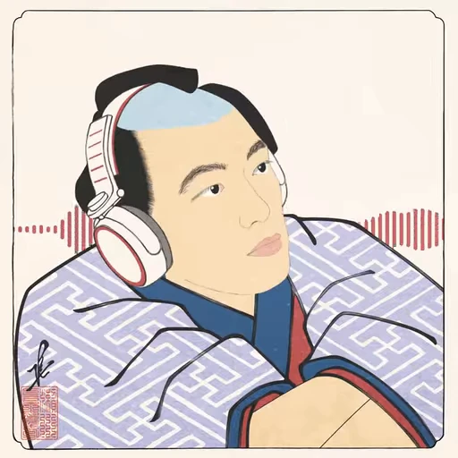 🎧 Стикер «Ukiyo-e» для Telegram