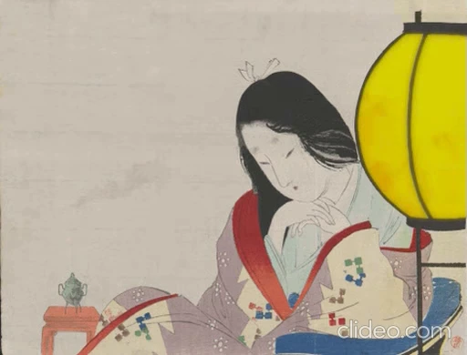 🏮 Стикер «Ukiyo-e» для Telegram
