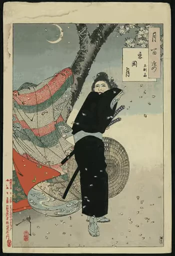 🌨 Стикер «Ukiyo-e» для Telegram