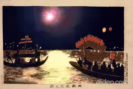🎆 Стикер «Ukiyo-e» для Telegram