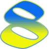 8️⃣ Эмодзи «Ukrainian Font v2» для Telegram