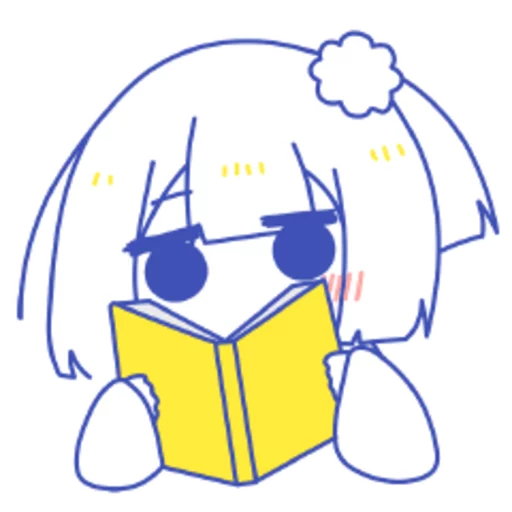 📖 Стикер «ukuku» для Telegram