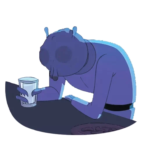 🤪 Стикер «Укуренность в мультфильмах» для Telegram