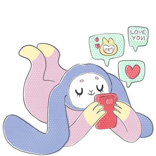 😌 Стикер «Уля и Чуля Без Текста» для Telegram