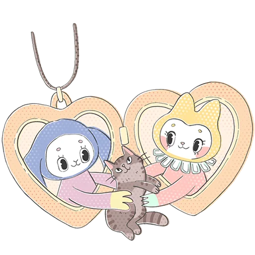 🐈‍⬛ Стикер «Уля и Чуля Без Текста» для Telegram