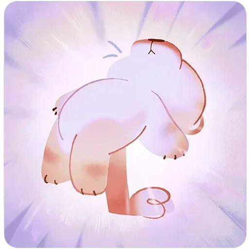 😌 Стикер «Тигр Уля Без Текста» для Telegram