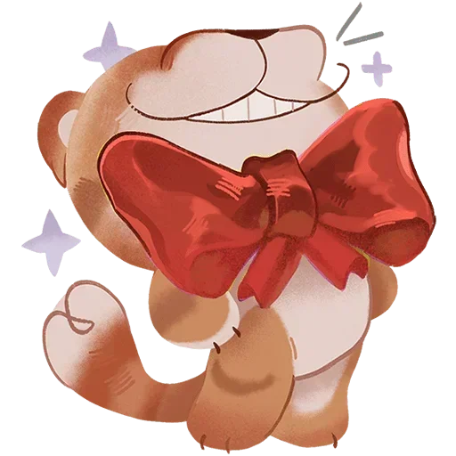 😊 Стикер «Тигр Уля Без Текста» для Telegram