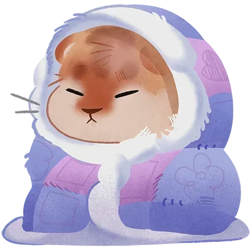 🥶 Стикер «Тигр Уля Без Текста» для Telegram