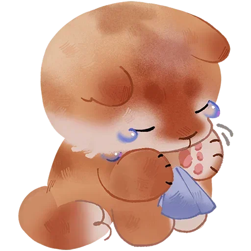 😢 Стикер «Тигр Уля Без Текста» для Telegram